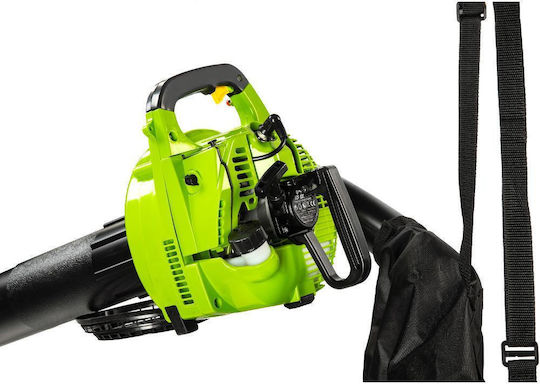 Fieldmann FZF 6205-B Laubbläser / Sauger Handheld Benzin 25.4cc mit Maximaler Luftgeschwindigkeit 150km/h