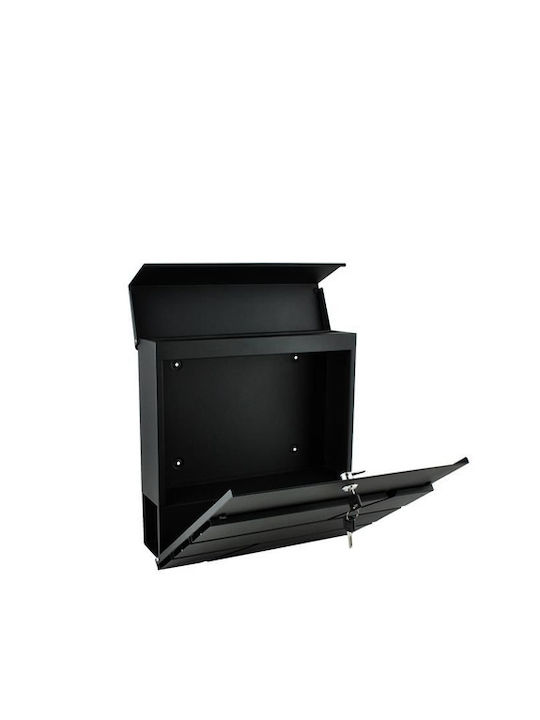 Malatec Външна Пощенска Кутия Inox в Сив Цвят 37x37x10см