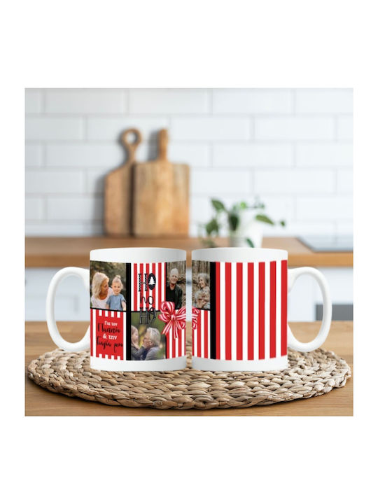 Weihnachtstasse Ho Ho Ho Keramik