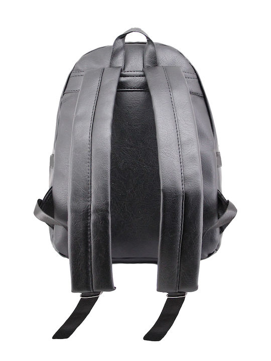 24 School Bag Backpack Black