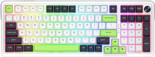 Redragon K686WBG-RGB-MAX Wireless Gaming Mechanical Keyboard with RGB lighting (English US) Green
