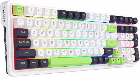 Redragon K686WBG-RGB-MAX Wireless Gaming Mechanical Keyboard with RGB lighting (English US) Green