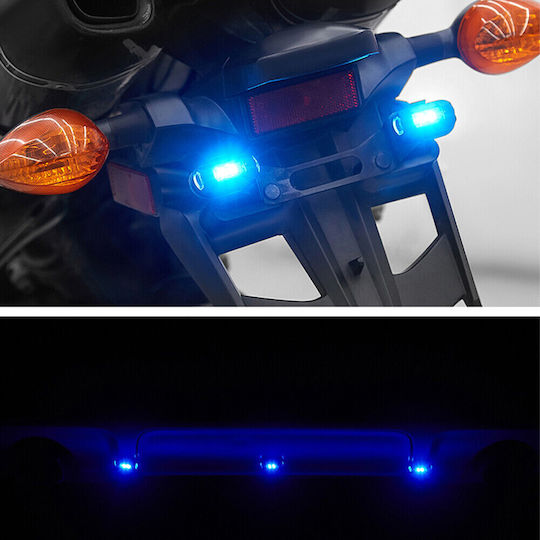 LED Rechargeable Strobe Lights Remote Control RGBW Drones Boats Motorcycles Cars 8pcs TC-202