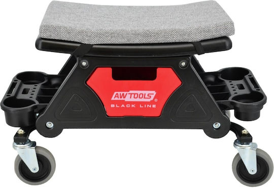 AW Tools Σκαμπό Εργασίας με Μέγιστο Φορτίο 136kg και Αποθηκευτικό Χώρο