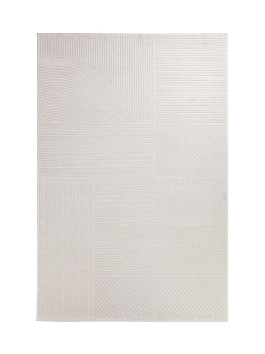 Royal Carpet Organic 591 Modern Bedroom Rugs Set Cream E104043X 3pcs
