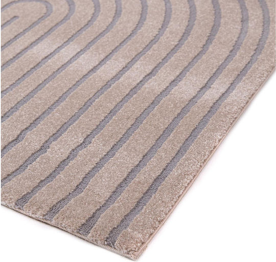 Royal Carpet Organic 565 Σετ Μοντέρνα Χαλιά Κρεβατοκάμαρας Beige 3τμχ