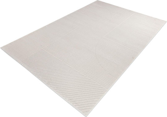 Royal Carpet Organic 591 Modern Bedroom Rugs Set Cream E104043X 3pcs