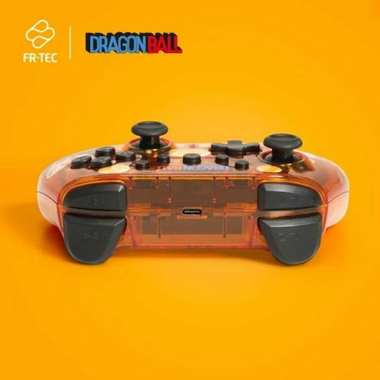 FR-TEC Dragon Ball Ασύρματο Gamepad για Android / PC / Switch / iOS Πορτοκαλί