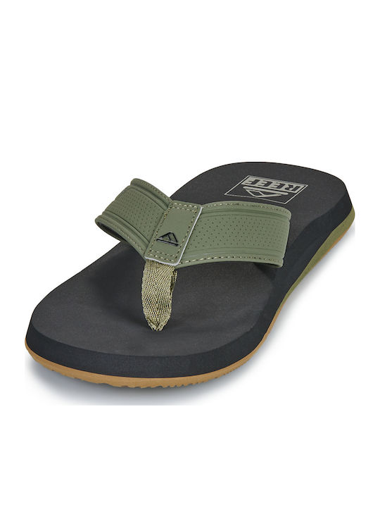 Ανδρικά Flip Flops Ανατομικά Χακί