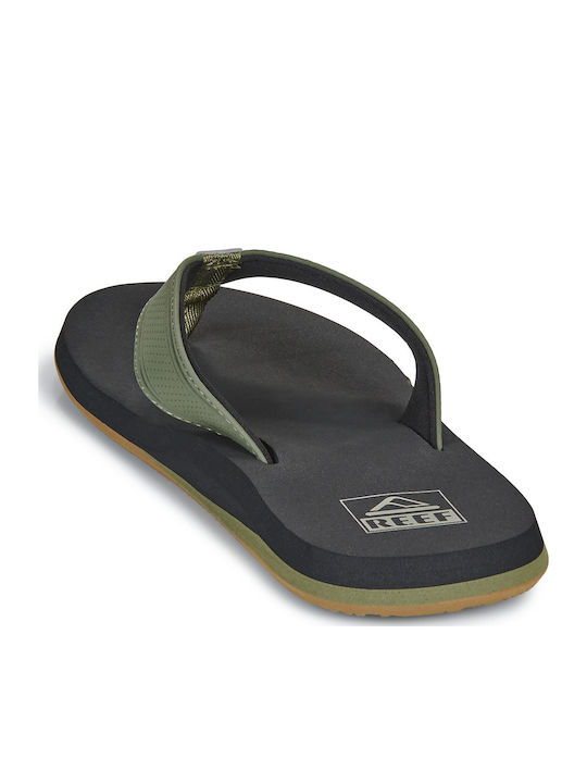 Ανδρικά Flip Flops Ανατομικά Χακί