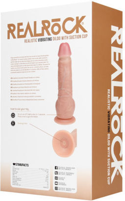 Shots Realistic Vibrator 23cm Flesh
