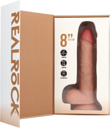 Shots Realistischer Vibrator 20,5cm Flesh