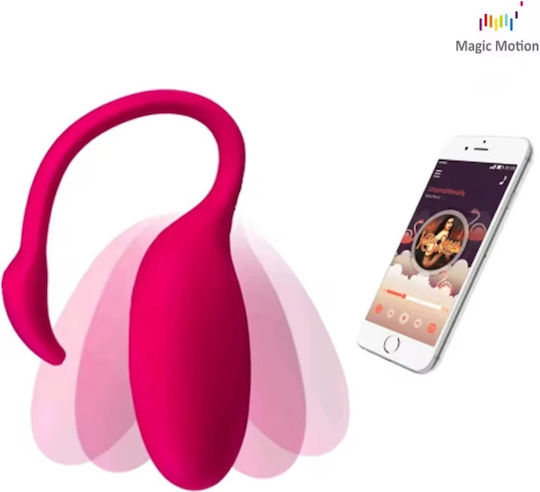 Magic Motion Flamingo Mini Δονητής Bullet με Απομακρυσμένο Έλεγχο 7.8cm Φούξια