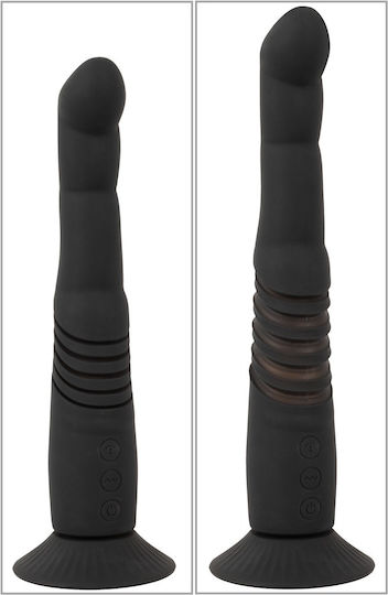 Couples Choice G P-Spot Vibrator for Couples with Remote Control 15cm Black