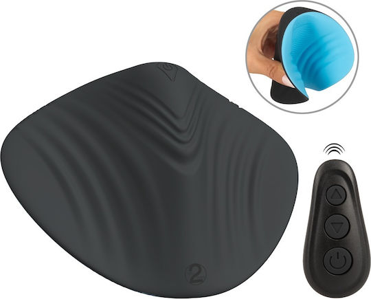 Couples Choice Flexible Lay-on Vibrator Vibrator für Paare mit  Fernbedienung 11.7cm Schwarz