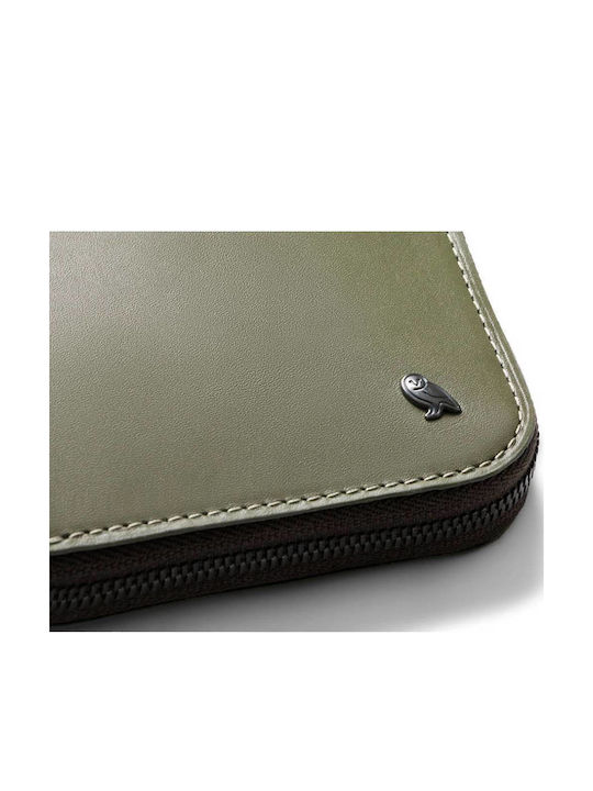 Leather Men's Wallet Classic with RFID Gold