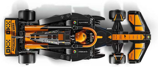 LEGO Speed Champions Mclaren F1 Team MCL38 Race Car για 10+ Ετών 269τμχ