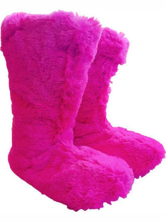 Kinderhausschuhe Stiefel Weiß