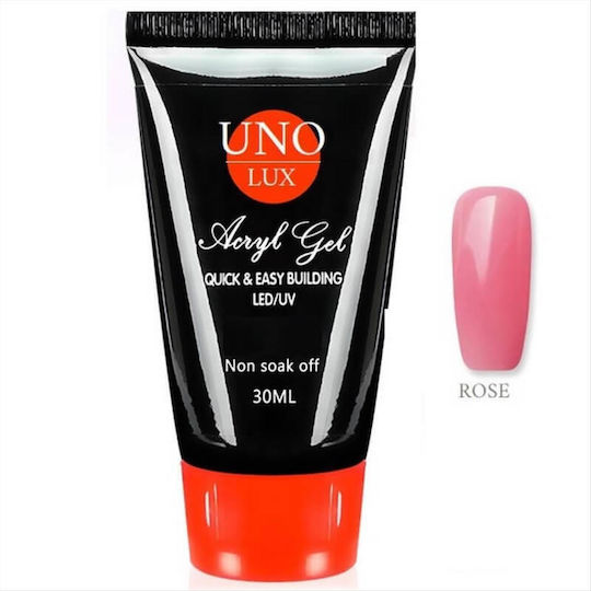Uno Professional Acryl 18811 Nail Acrygel Rose 30ml