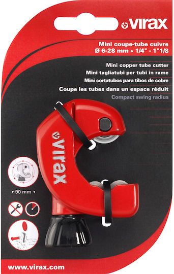 Virax Σωληνοκόφτης Χειρός Mini Σωληνοκοφτης Χαλκοσωληνας 210439