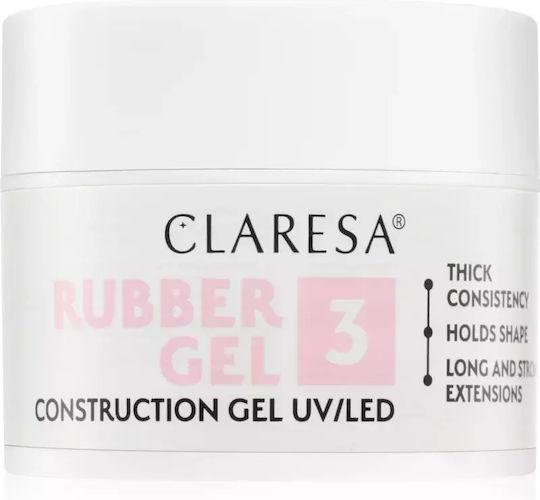 Claresa Rubber Gel Construction Gel Builder Gel Νυχιών Ροζ 45gr