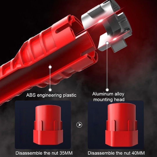 SKS Tools Εργαλείο Υδραυλικών Πολυλειτουργικό Κλειδί 38016315