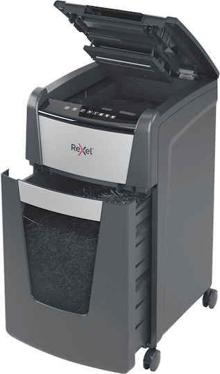 Rexel Aktevernichter Optimum Autofeed+ Mikroschnitt 8 Blätter mit Behälter 60Es