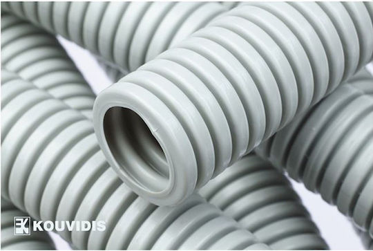 Kouvidis Σπιράλ Βαρέως Τύπου 1250nt Electrical Conduit with Diameter 32mm made of Plastic 1m 2041032