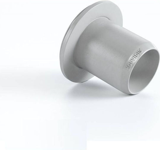 Kouvidis Electrical Conduit Connector with Diameter 16mm made of Plastic 4036016