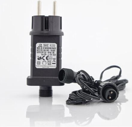 Eurolamp Μετασχηματιστής 31V/12W έως 1500 LED 3m IP44 600-11803