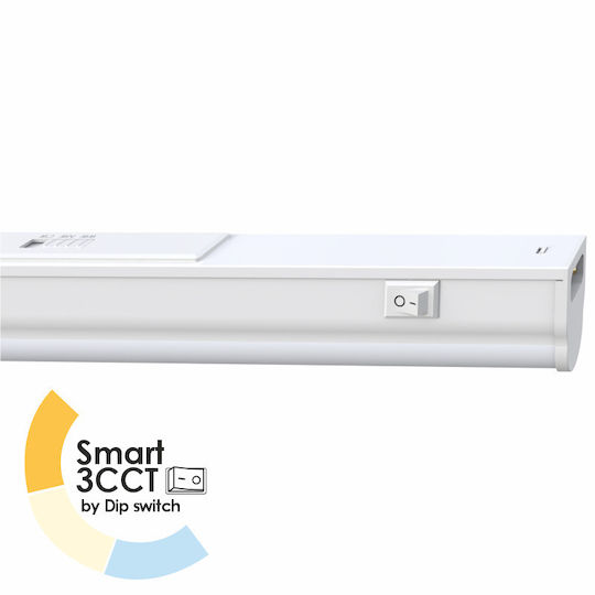 Elvhx Φωτιστικό Πάγκου Κουζίνας LED 7W Naturweiß mit Schalter