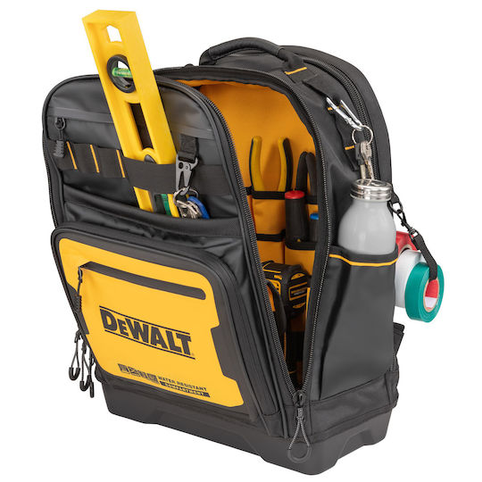 Dewalt Pro Werkzeugtasche Offene Oberseite Wasserdichte Gelbe 27lt