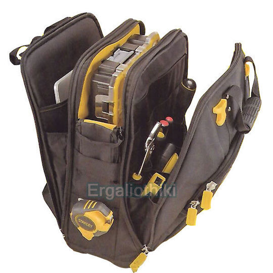 Stanley Quick Access Τσάντα Πλάτης Αδιάβροχη Μαύρη 28.6lt