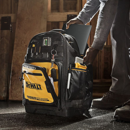 Dewalt Pro Werkzeugtasche Offene Oberseite Wasserdichte Gelbe 27lt