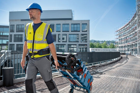 Bosch Τσάντα Χειρός Ανοιχτού Τύπου Μαύρη