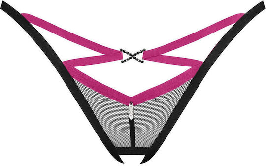 Novenes Crotchless Thong M L Obses02030 5901688257777