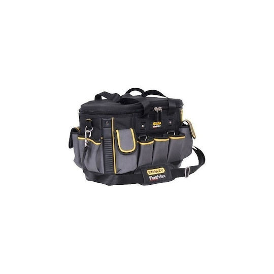 Stanley FatMax Waterproof Black Over the Shoulder Tool Bag 26 Liters