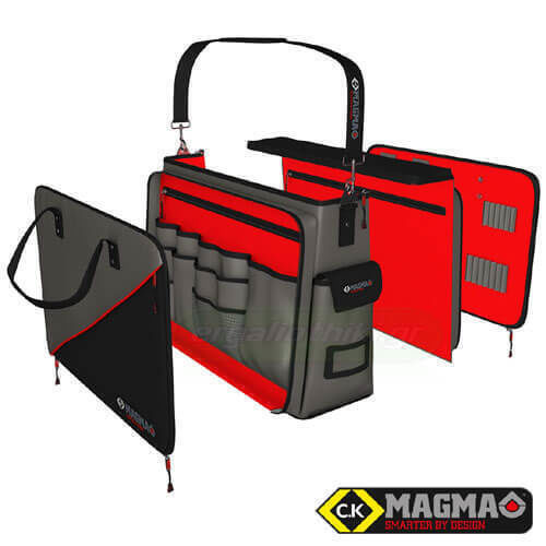 C.K. Magma Over the Shoulder Tool Bag Black L46xW21xH33cm