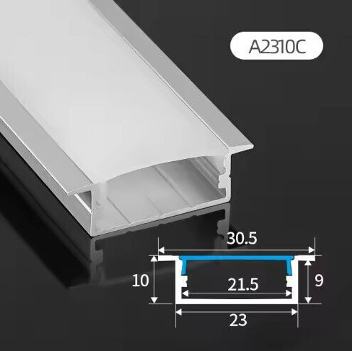 77-50545 Se-prol-23 Aluminum Profile Lace 2.3*1.0cm 2 LED Strip Aluminum Profiles Price Per Meter Home Lighting