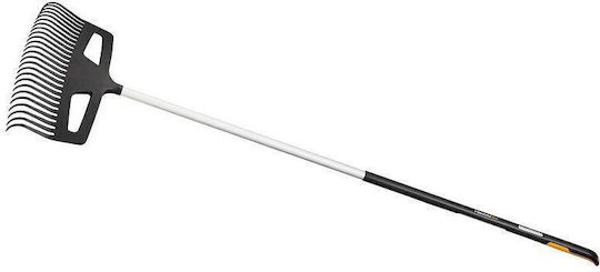 Fiskars 1027037 Градинска грабилка Гребло за трева с дръжка Argyle