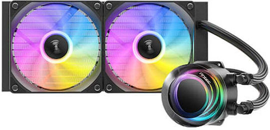 Antec VORTEX LUM 240 Υδρόψυξη AIO CPU με 2 Ανεμιστήρες 120mm και ARGB Φωτισμό