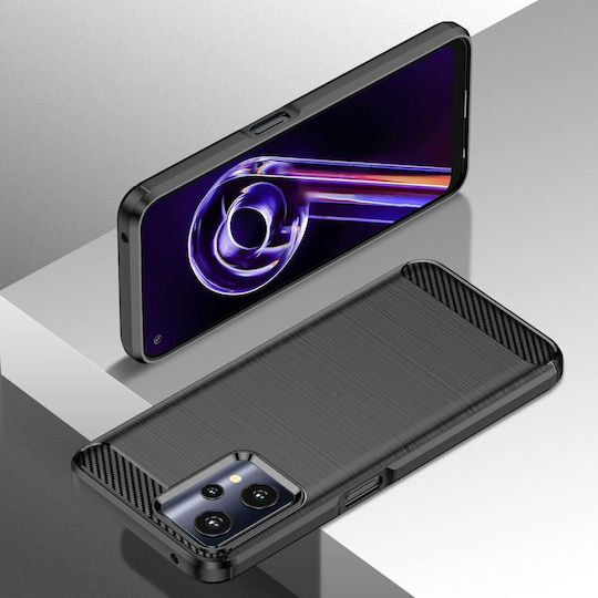 TingYR Back Cover Σιλικόνης Μαύρο (Realme 9 / 9 Pro+)