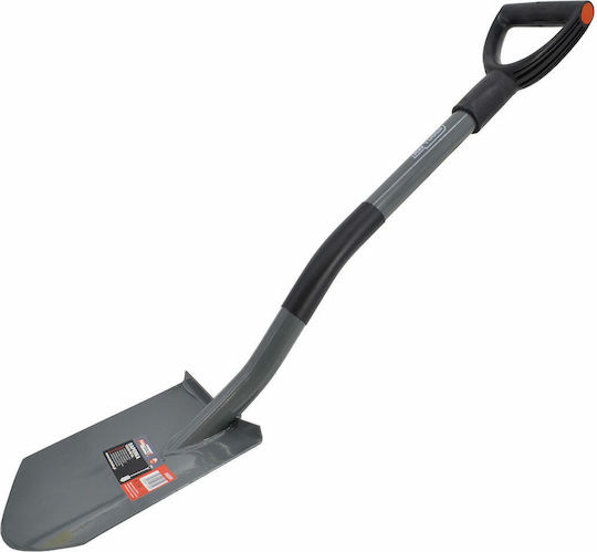 AWTools Shovel with Shaft 84cm and Metal Handle