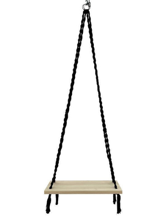 Fl620 Hängesessel Hölzernes L50xB20xH200cm Schwarz Fl620 Hängesessel Hölzernes L50xB20xH200cm Schwarz