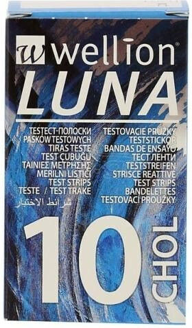 Wellion Luna Ταινίες Μέτρησης Χοληστερόλης 10τμχ