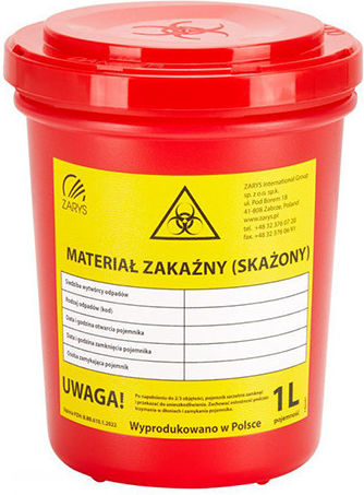 Activeshop Δοχείο Απόρριψης 1ml
