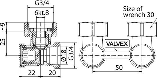 Valvex Σύνδεση Σωλήνα 4" 2mm 1480070
