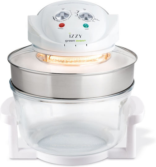 Izzy ΑC2 Multi Green Φουρνάκι Ρομπότ 17lt με Λάμπα Αλογόνου Λευκό