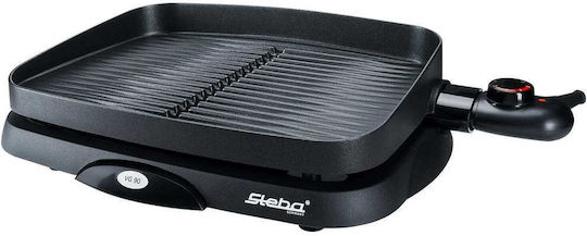 Steba VG 90 Tabletop Grătar Electric Grătar 1300W cu Termostat Reglabil 35bucx25buccm