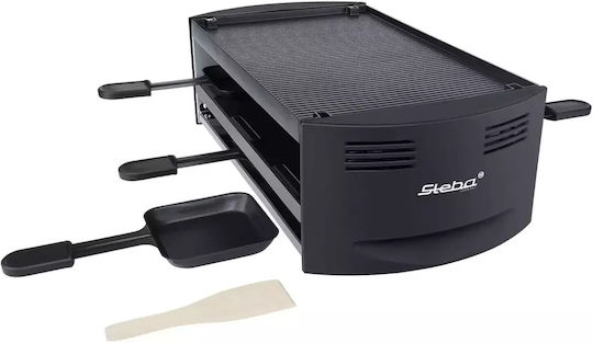 Steba Tabletop Electric Grill Ribbed Plate 1500W with Adjustable Thermostat 35.5cmx22cmcm